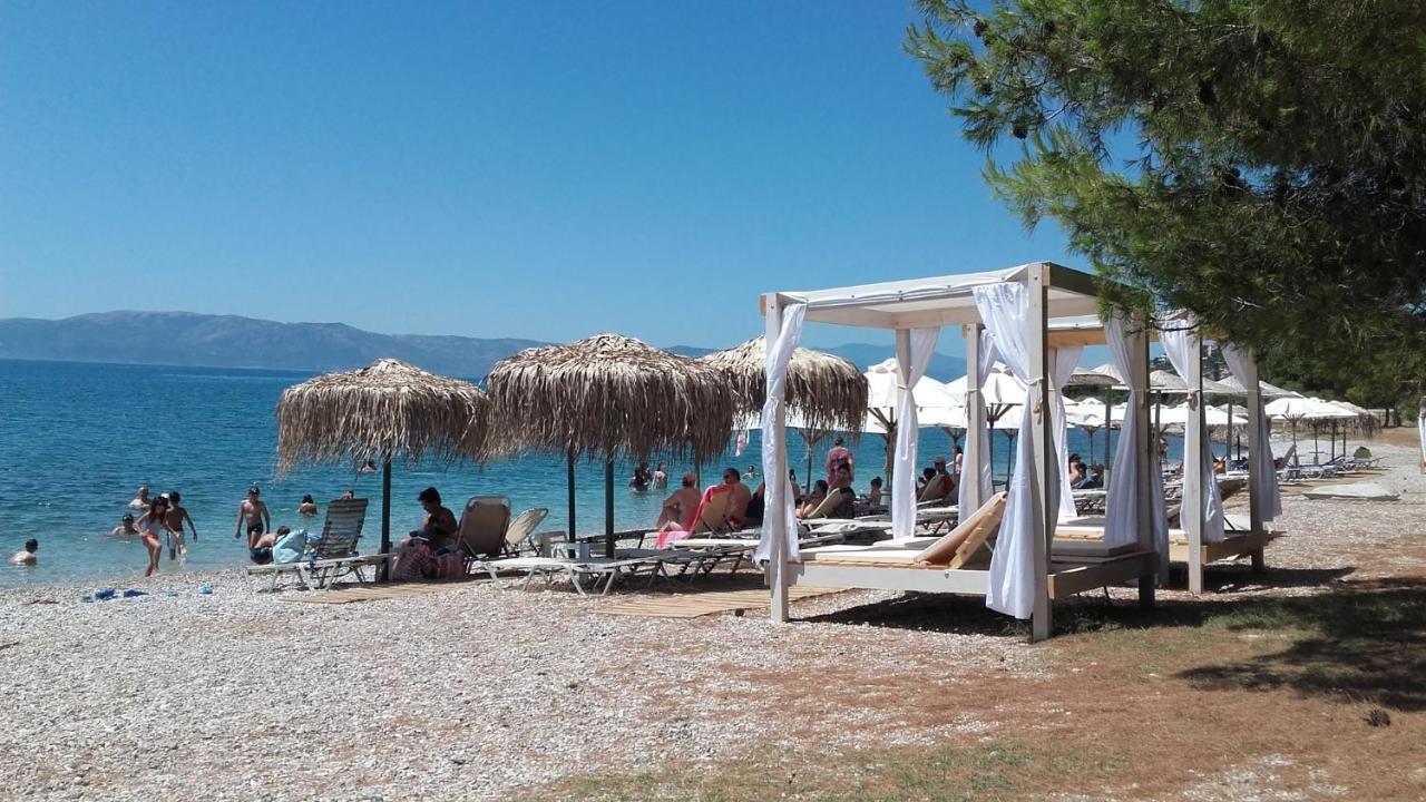 Aliveri Flat With Sea View Exterior foto